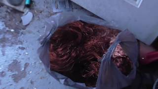 Alpena Michigan Recycling!! Trash To Cash Scrapping Radiators And Transformers For Copper!!