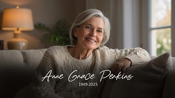 Funeral Slideshow Template for PowerPoint | Easy DIY Memorial Tribute Video