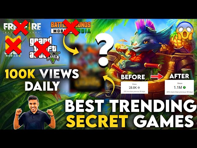Top Best Games To Start YouTube Channel | Trending Games in India | Grow Gaming Channel Fast 1000% class=