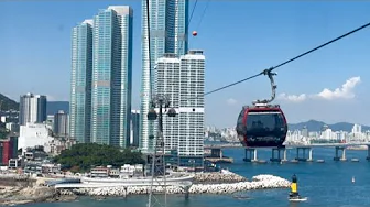 A Breathtaking Ropeway Ride That Feels Like Flying in the Sky｜Solo Trip in Korea