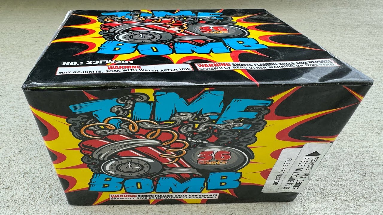 Time Bomb firework | 36s cake