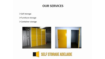 Self Storage Adelaide  Container Storage In Adelaide For Furniture & Business Storage