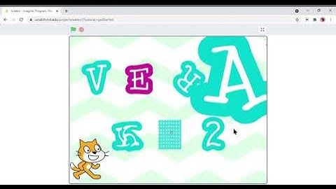 NEW! | How Animate A Name In Scratch | Scratch Projects | Scratch Tutorials | Vera KC2
