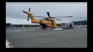 CH-149 Cormorant Helicopter Medevac