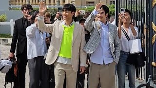 Apo Nattawin & Mile Phakphum Romsaithong @ Dior Event for the Paris Fashion Week