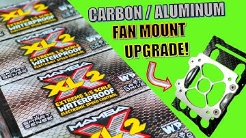 XLX2 Carbon Fan upgrade mount! NTF & Alza Racing