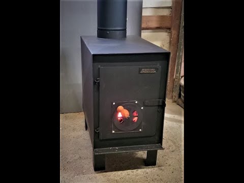 Drolet Hunter wood stove review - YouTube