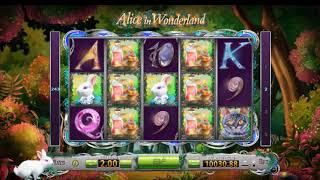 ALICE IN WONDERLAND WONDER LAND ONLINE SLOT MACHINE FROM VEGASSLOTSONLINE VEGAS SLOTS ONLINE