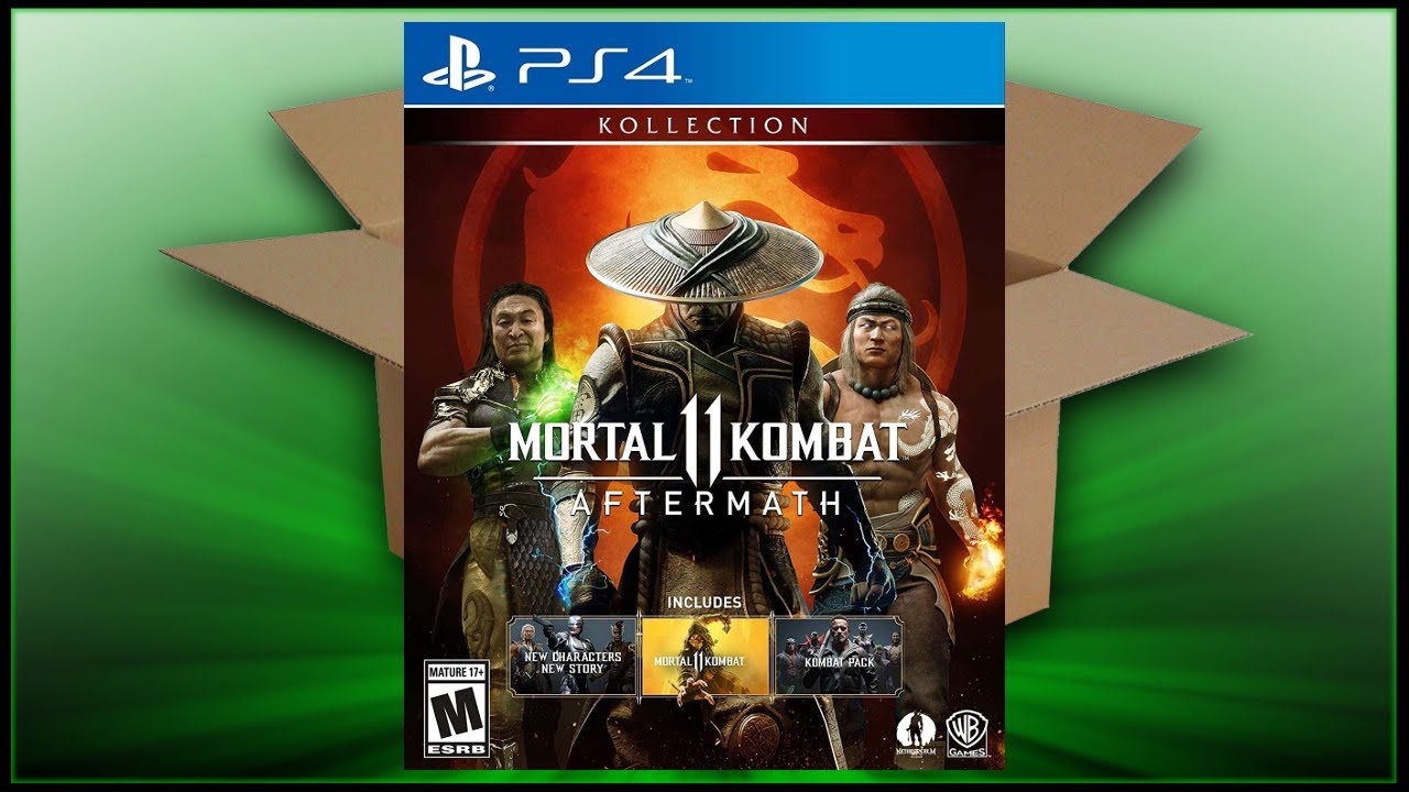 Mortal Kombat 11 Ultimate Ps4 Unboxing Offline Experience Youtube