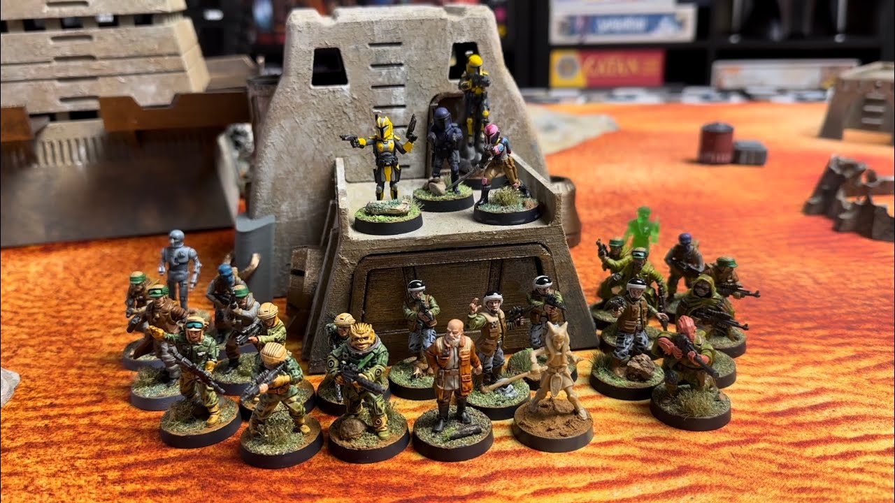 Star Wars Legion Battle Report: episode ninety one Rebels vs Empire ...