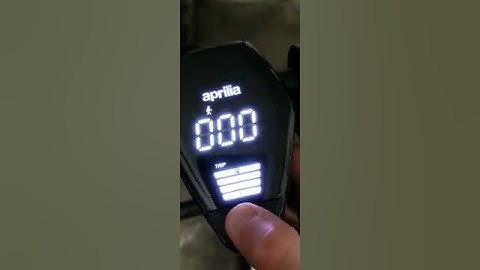 Aprilia eSRZ sblocco velocità massima - max speed unlock! Procedura n° 2