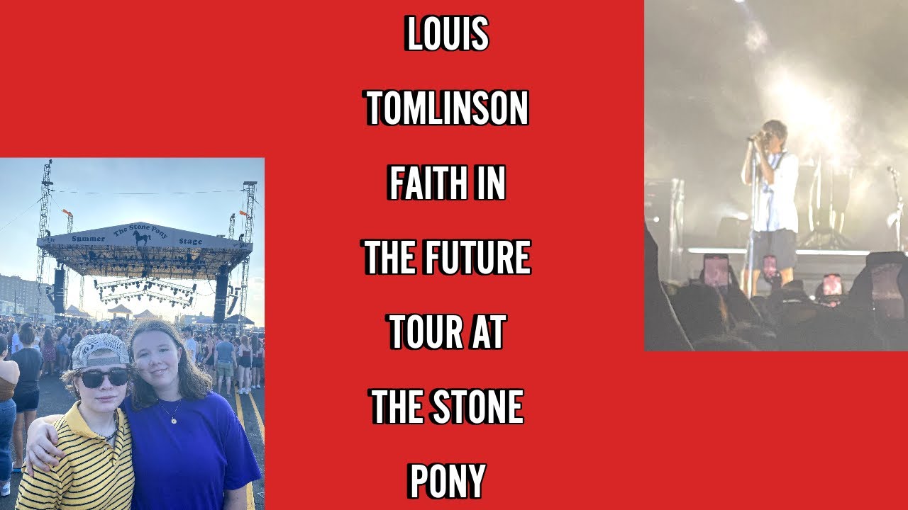 Louis Tomlinson Faith In The Future World Tour 2023 Austin TX July