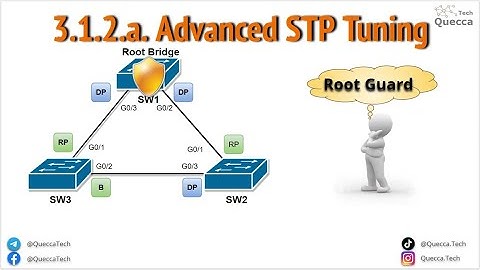 3.1.2.a. Advanced STP Tuning: Root Guard Configuration and Verification Example