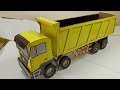 Wow.HOW TO MAKE DUMP TRUCK From Cardboard AT HOME(Shacman truck)