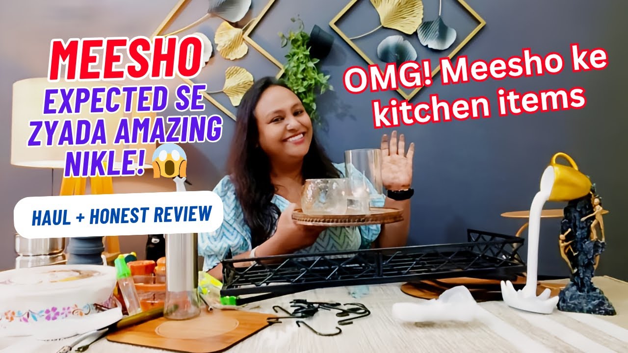 OMG! Meesho ke kitchen items expected se zyada AMAZING nikle! 😱 | Haul + Honest Review