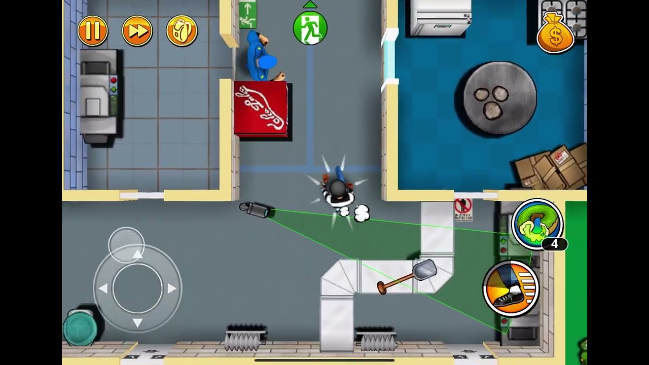 حرامي بوبو #￼١ أخيراً شحنت ٩ ريال لفصل السجن ب ١٣ مرحلة تقريباً في اول حلقة متعة [حرامي بوب ]حماس👌.