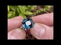 Nearly 12 Carat No Heat Blue Sapphire Ring Diamond Encrusted Setting, Sku WM13652