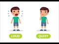 List of opposite words in english || antonyms english words for kid || English vocabulary for kids