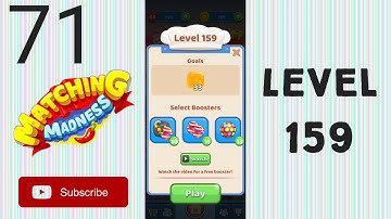 Matching Madness: Match 3 Puzzle games. Level 159 #tinytacticsgames