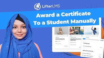 How to Award a Certificate to a Student Manually | Step by Step Guide