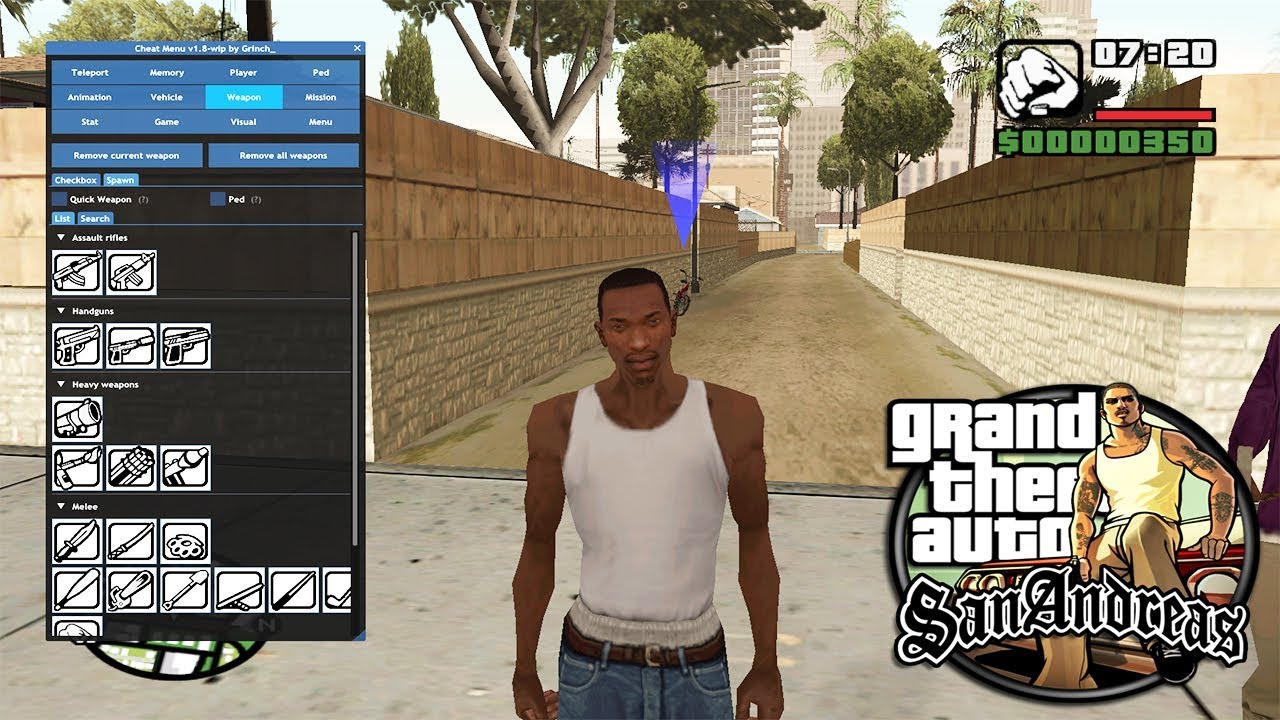 Gta San Andreas Cheat Codes Menu Cheat For Gta San Andreas Download