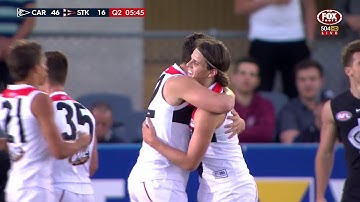 Saint Hunter gathers first goal - AFL JLT Community Series 2018 week two