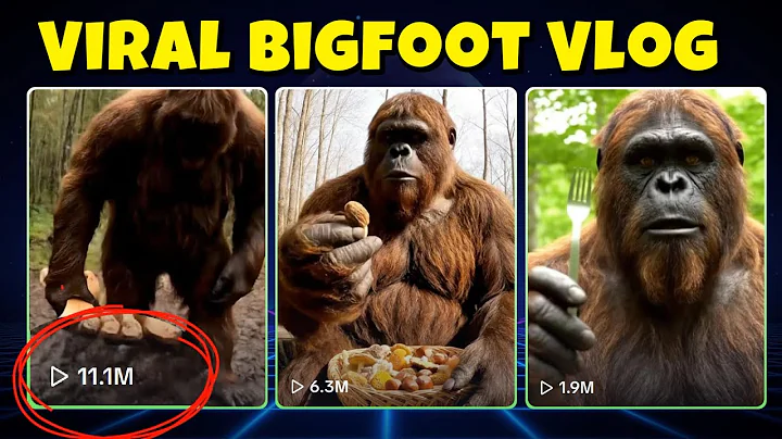 How to Make a Viral Bigfoot  Vlog Video with AI in 2025(ChatGPT + Google Veo 3 + CapCut)