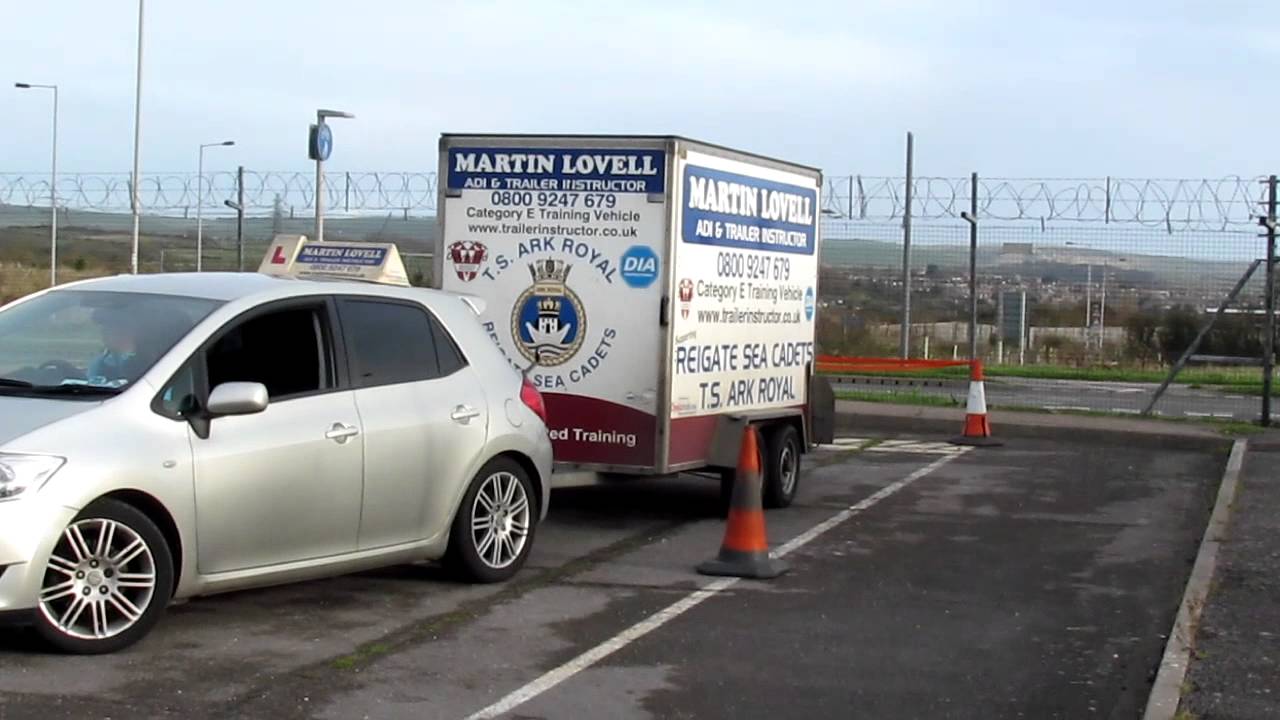 B+E Trailer Test Reversing Showing a "Shunt"