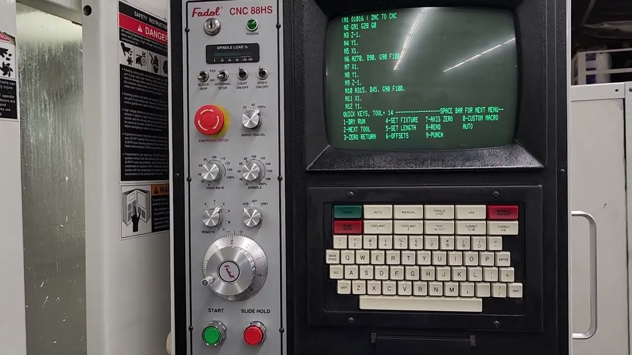 Indexer box operating in "DNC to CNC" mode with your CNC.