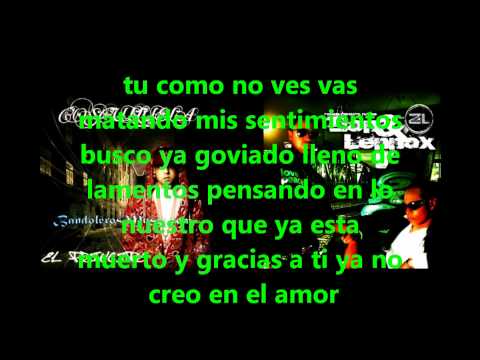 Cosculluela ft Zion y Lennox - Te Deseo El Mal Amor (Letras)