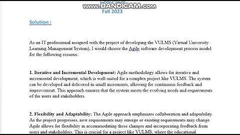 CS605 - GDB Solution