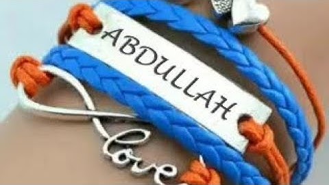 Abdullah Name Whatsapp Status Video 2022 | Best Video For Abdullah ❤️❤️❤️