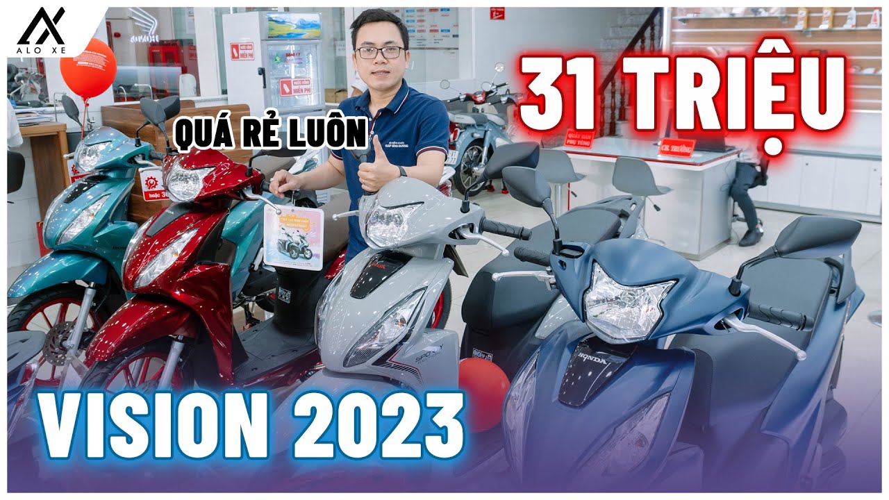 Honda Vision 2023 Siêu Rẻ Cận Tết và Sau Tết | Nên mua... - youtube