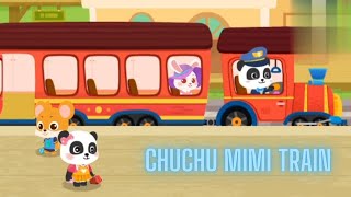 The Chuchu mimi Train|Baby Panda's Train - Build a small train, transport goods and passengers