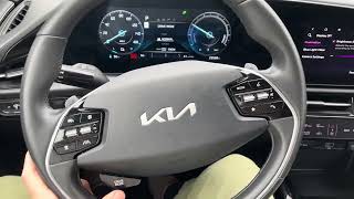 Как изменить режим движения +Snow в Kia Niro EV | 2024