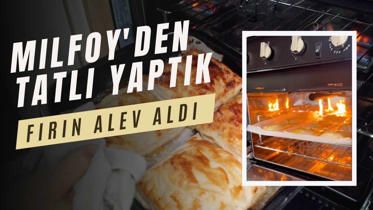 Milföy Hamurundan Tatlı Yaptık | Karavanda Yemek Tarifleri