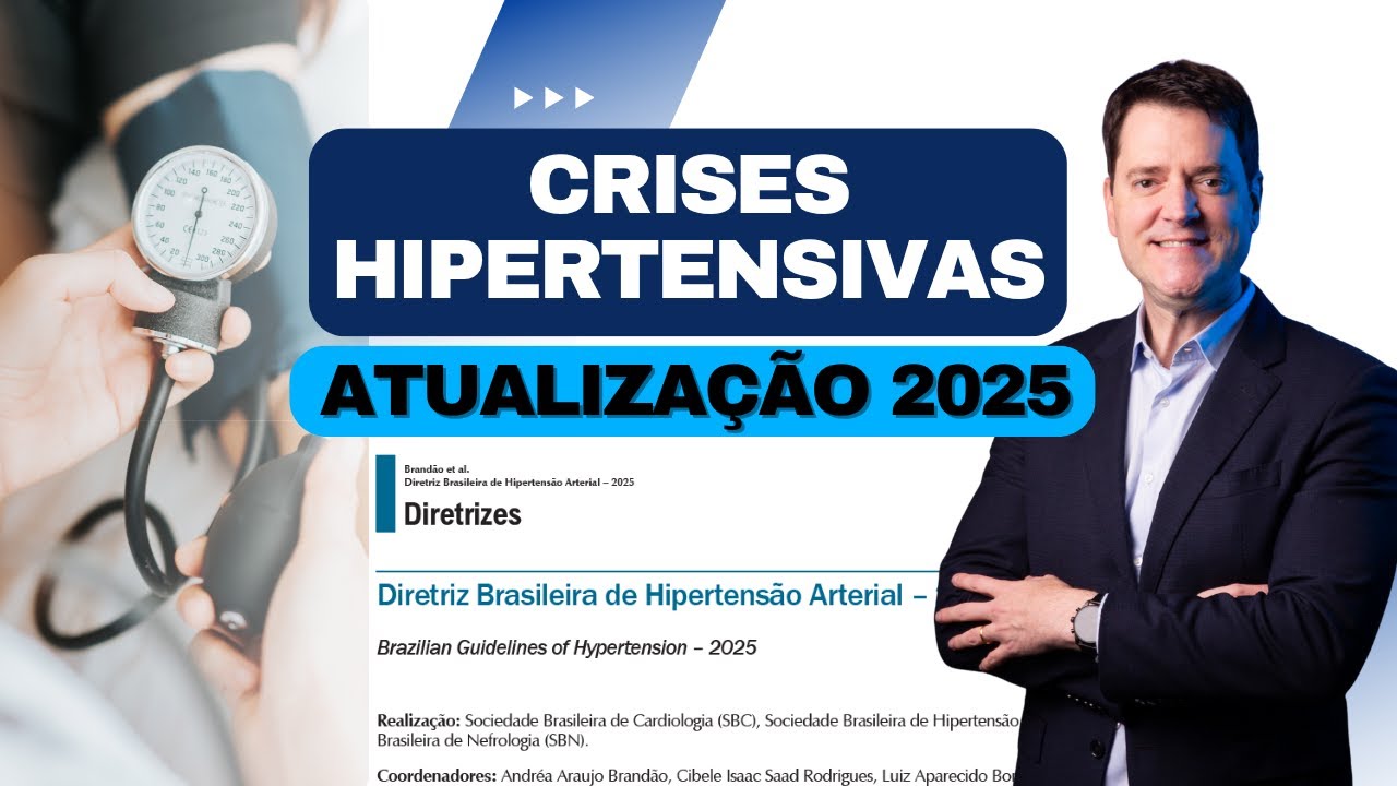 Crise Hipertensiva 2025: emergência, elevação sem LOA e pseudocrise