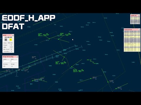 [London Control ATC Time Lapse] - EDDF_H_APP - DFAT