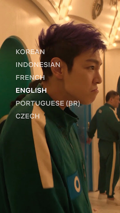 even the 'skrr' got translated into so many languages #dubswap #SquidGame2 #ChoiSeunghyun #Netflix