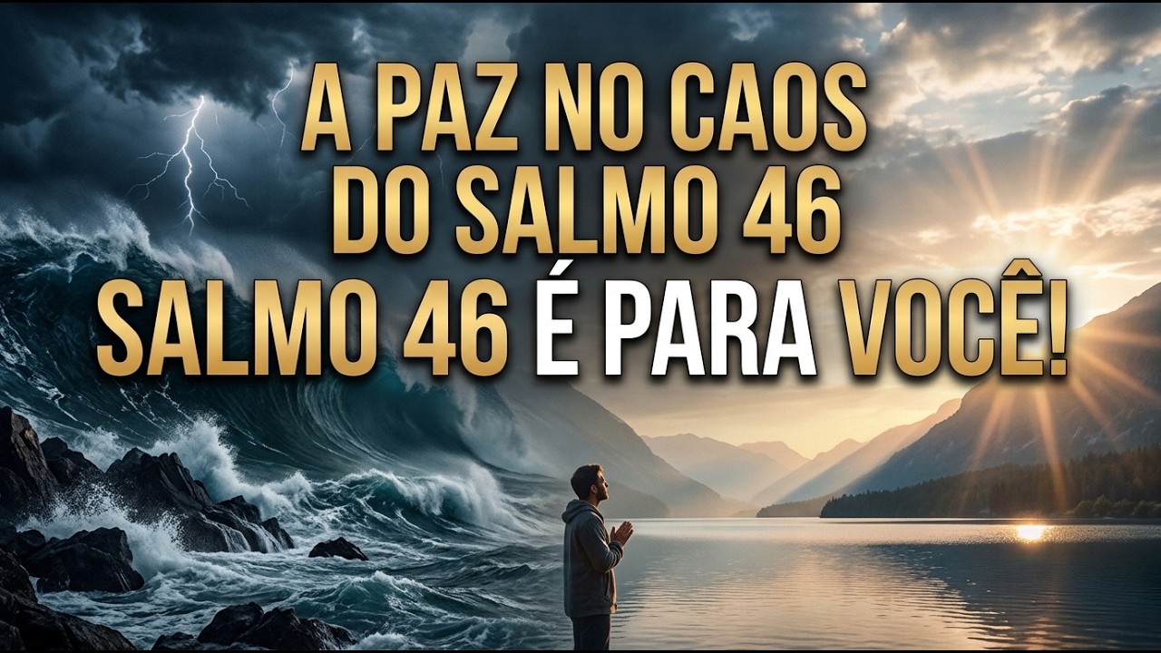 Encontrando Paz no Meio da Tempestade: Uma Meditação em Salmos 46
