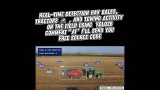 Real-time agricultural activity detection using Ultralytics YOLO26 🚜🌾 Monitoring #SmartFarming