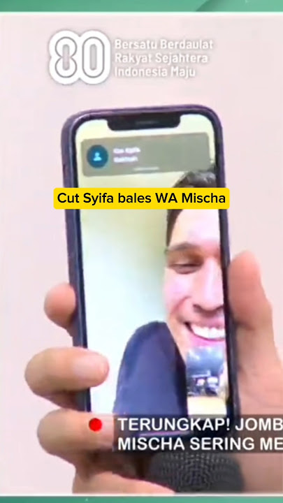 Cut Syifa Mischa ke gep lagi WA an