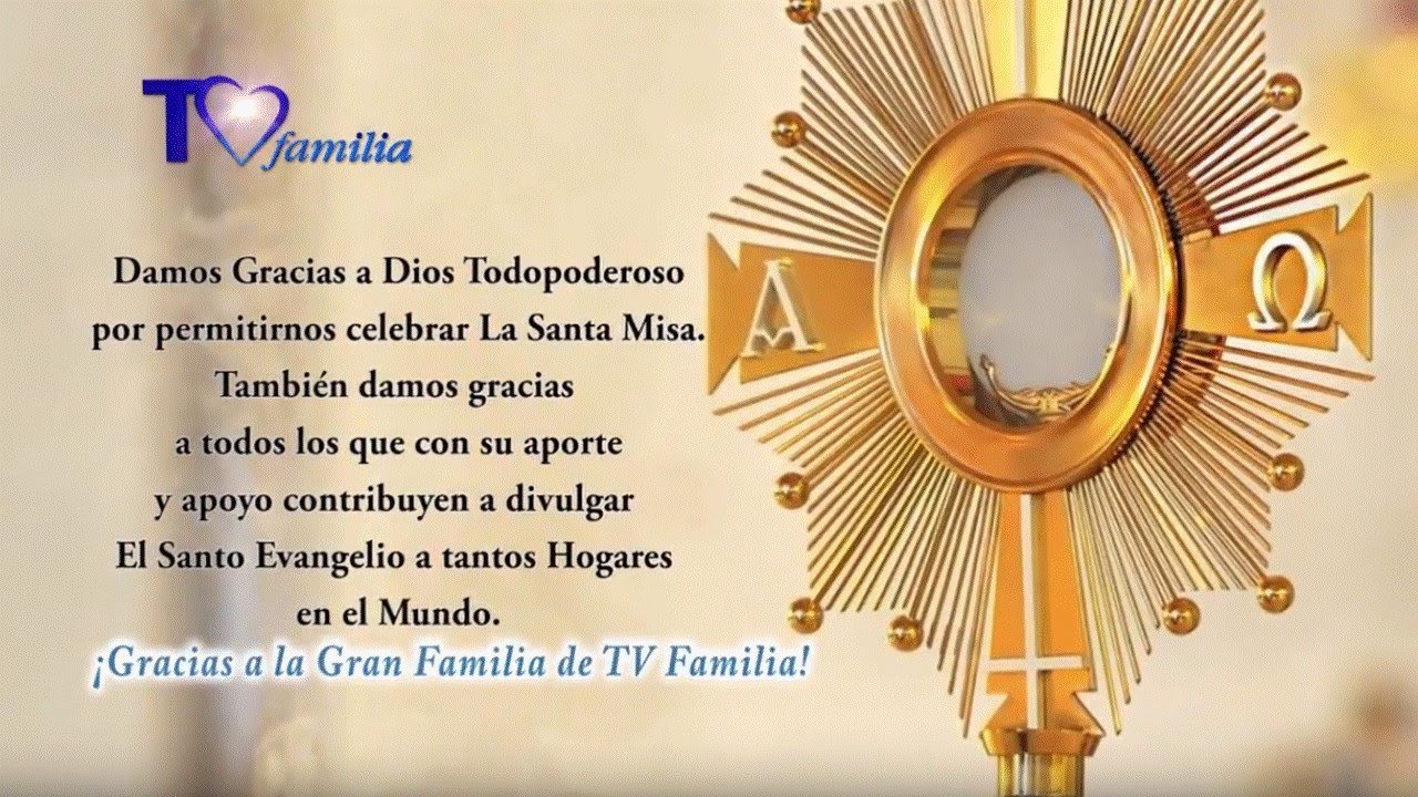 TVFAMILIA SANTA MISA Martes 25-12-18 SE. Mons. Aldo Giordano. Un gran regalo de Dios. Distribúyela
