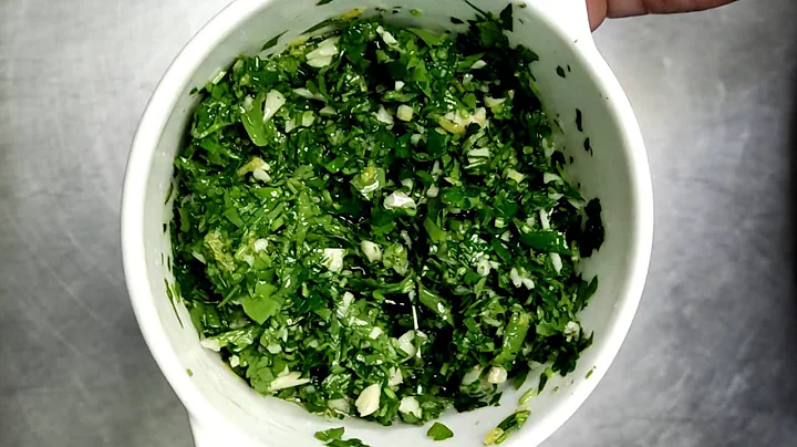 GREMOLATA RECIPE /ITALIAN PARSLEY LEMON GARLIC SAUCE