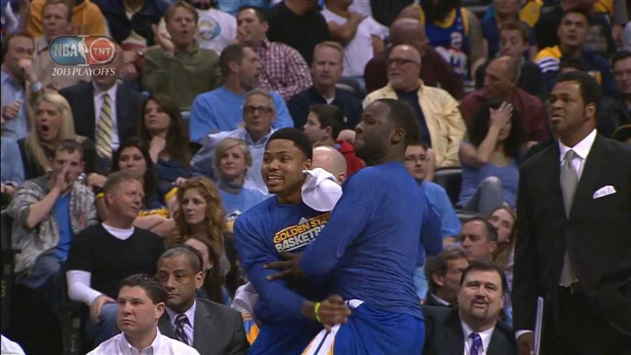 Warriors Bench Has Great Reaction To Harrison Barnes Dunk Video
