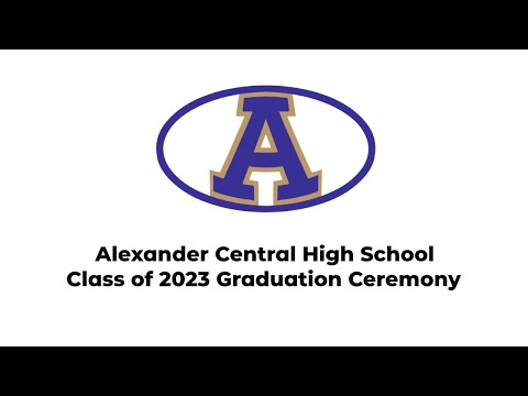 Alexander Central High School  Class of 2023 Graduation Ceremony