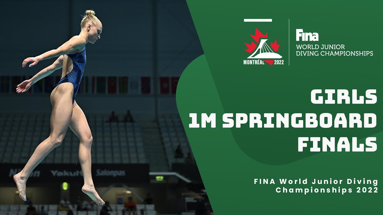 LIVE Diving FINALS Girls (16-18 Years old) 1m Springboard World Junior Championships 2022