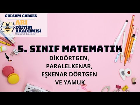 Video: Bir yamuk ve bir dikdörtgen nasıl farklıdır?