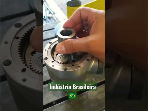 Conjunto engrenagem planetária