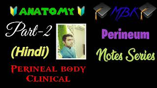 Part-2 Perineal Body-Episiotomy Perineum Anatomy Kvsr Medico Mbbs Karanveer